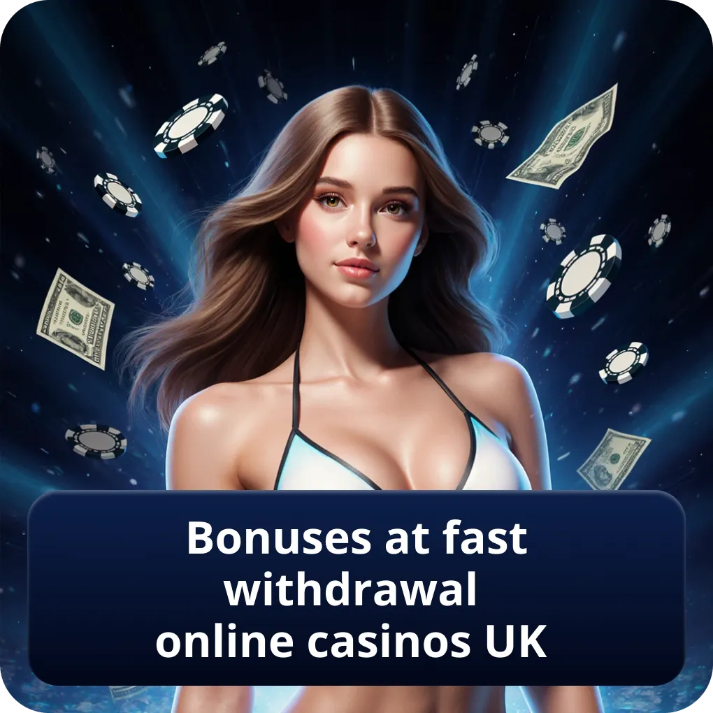 Bonuses at fast withdrawal online casinos UK