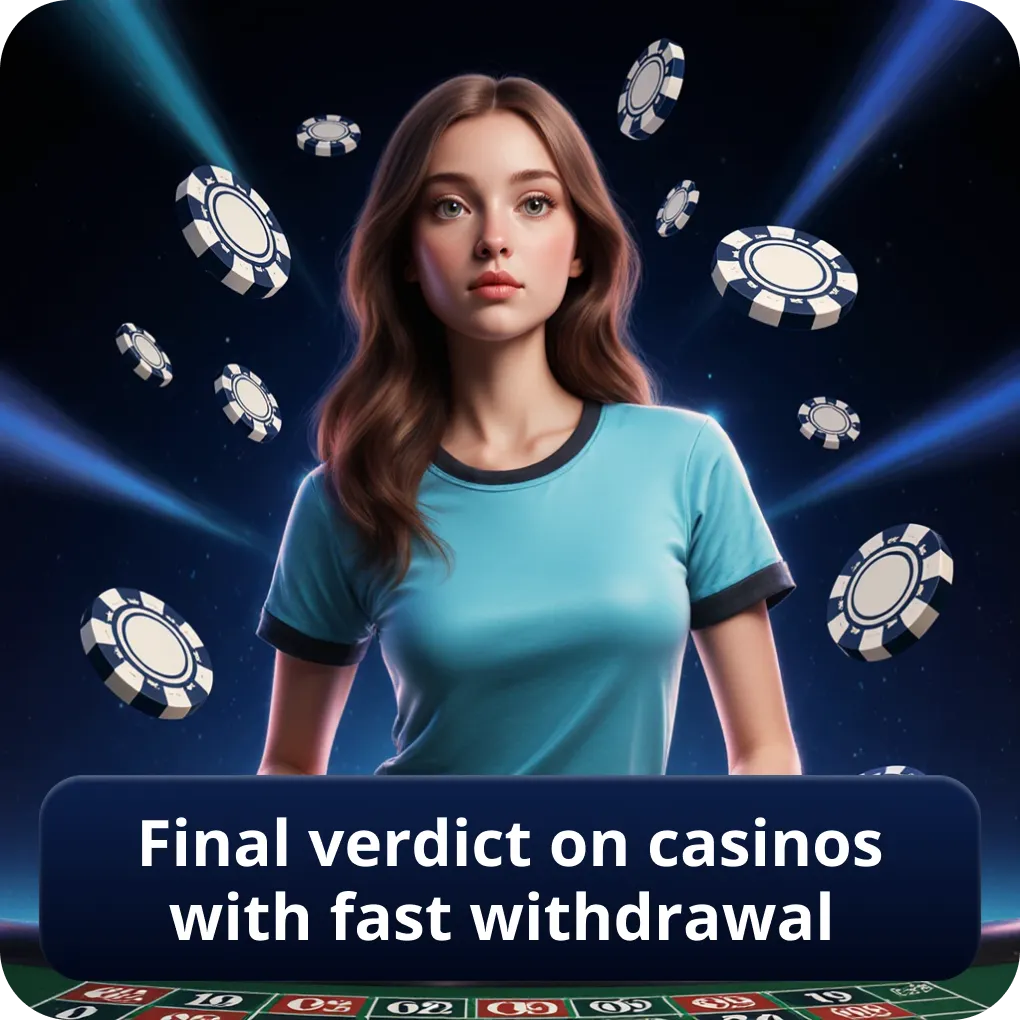 Final verdict on casinos with fast withdrawal