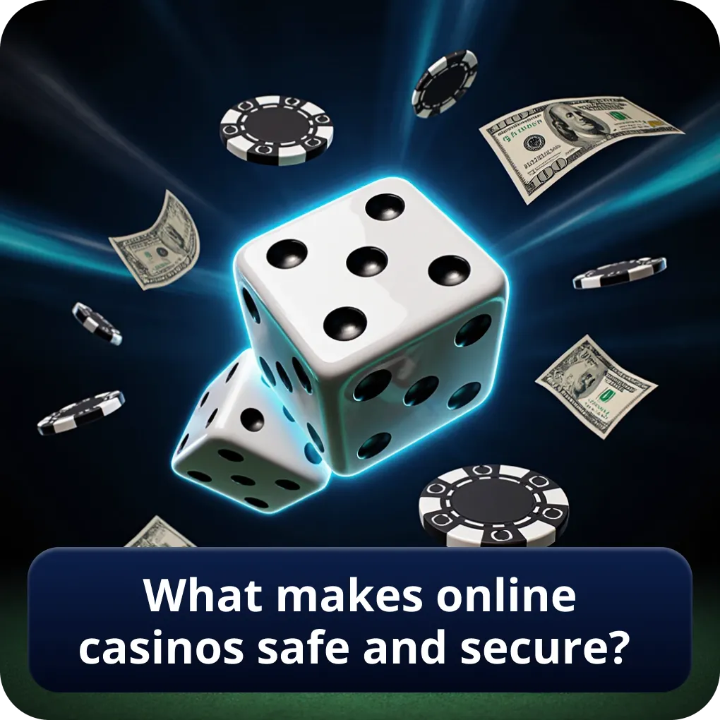What makes online casinos safe and secure?